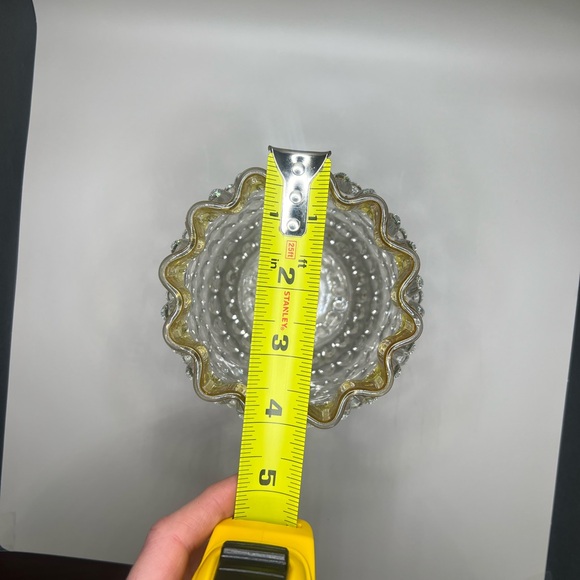 Hobbs Brockunier 323 Yellow Frances Dew Drop Hobnail Ware Yellow Edge| 2 Lots - Picture 12 of 14